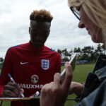 Kielce. UEFA EURO U21 Polska 2017 - trening młodzieżowej reprezentacji Anglii / Włodzimierz Batóg / Radio Kielce