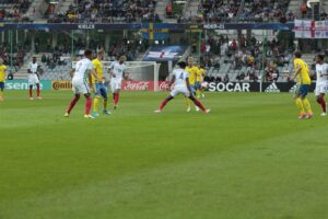 16.06.2017 Kielce. Euro U21. Mecz Szwecja - Anglia / Włodzimierz Batóg / Radio Kielce