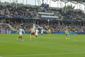 16.06.2017 Kielce. Euro U21. Mecz Szwecja - Anglia / Włodzimierz Batóg / Radio Kielce