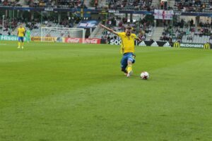 16.06.2017 Kielce. Euro U21. Mecz Szwecja - Anglia / Włodzimierz Batóg / Radio Kielce