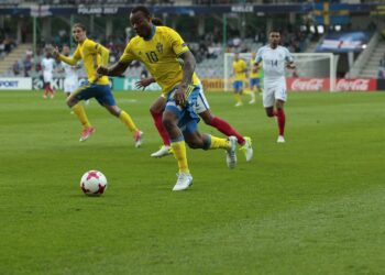 16.06.2017 Kielce. Euro U21. Mecz Szwecja - Anglia / Włodzimierz Batóg / Radio Kielce