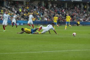 16.06.2017 Kielce. Euro U21. Mecz Szwecja - Anglia / Włodzimierz Batóg / Radio Kielce