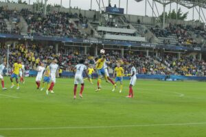 16.06.2017 Kielce. Euro U21. Mecz Szwecja - Anglia / Włodzimierz Batóg / Radio Kielce