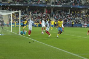 16.06.2017 Kielce. Euro U21. Mecz Szwecja - Anglia / Włodzimierz Batóg / Radio Kielce