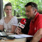 28.06.2017 Tarczek. Gospodarstwo w Tarczku w gminie Pawłów. / Krzysztof Bujnowicz / Radio Kielce