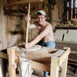 28.06.2017 Tarczek. Gospodarstwo w Tarczku w gminie Pawłów. / Krzysztof Bujnowicz / Radio Kielce