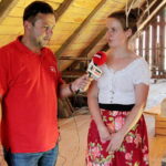 28.06.2017 Tarczek. Gospodarstwo w Tarczku w gminie Pawłów. / Krzysztof Bujnowicz / Radio Kielce