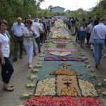 15.06.2017 Spycimierz. Dywany kwiwetne / Włodzimierz Batóg / Radio Kielce