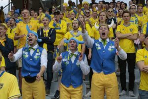 16.06.2017 Kielce. Euro U21. Mecz Szwecja - Anglia / Włodzimierz Batóg / Radio Kielce