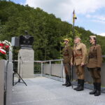 07.06.2017 Kielce. Oficjalne odsłonięcie platformy upamiętniającej postać kapitana Kazimierza „Herwina” Piątka. / Marzena Mąkosa / Radio Kielce