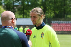 15.06.2017 Kielce. Trening Szwedów. / Marzena Mąkosa / Radio Kielce