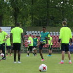 15.06.2017 Kielce. Trening Szwedów. / Marzena Mąkosa / Radio Kielce
