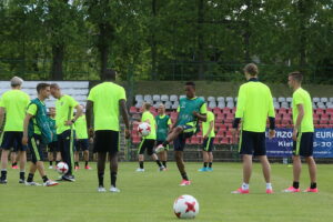 15.06.2017 Kielce. Trening Szwedów. / Marzena Mąkosa / Radio Kielce