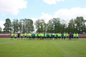 15.06.2017 Kielce. Trening Szwedów. / Marzena Mąkosa / Radio Kielce