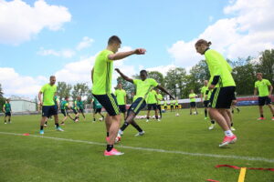 15.06.2017 Kielce. Trening Szwedów. / Marzena Mąkosa / Radio Kielce