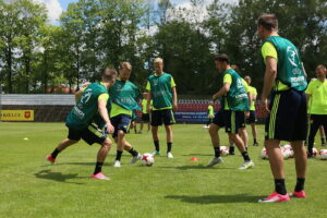 15.06.2017 Kielce. Trening Szwedów. / Marzena Mąkosa / Radio Kielce