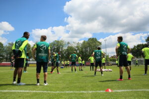 15.06.2017 Kielce. Trening Szwedów. / Marzena Mąkosa / Radio Kielce