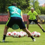 15.06.2017 Kielce. Trening Szwedów. / Marzena Mąkosa / Radio Kielce