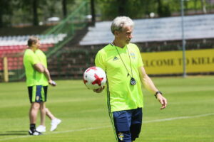 15.06.2017 Kielce. Trening Szwedów. / Marzena Mąkosa / Radio Kielce