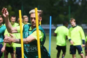 15.06.2017 Kielce. Trening Szwedów. / Marzena Mąkosa / Radio Kielce