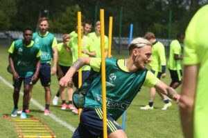 15.06.2017 Kielce. Trening Szwedów. / Marzena Mąkosa / Radio Kielce