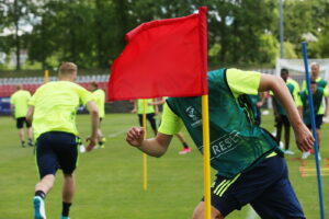 15.06.2017 Kielce. Trening Szwedów. / Marzena Mąkosa / Radio Kielce