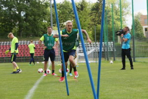 15.06.2017 Kielce. Trening Szwedów. / Marzena Mąkosa / Radio Kielce