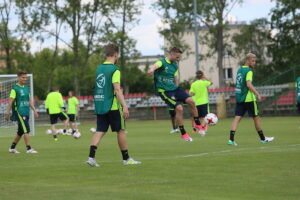 15.06.2017 Kielce. Trening Szwedów. / Marzena Mąkosa / Radio Kielce