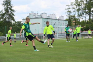 15.06.2017 Kielce. Trening Szwedów. / Marzena Mąkosa / Radio Kielce