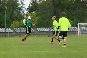 15.06.2017 Kielce. Trening Szwedów. / Marzena Mąkosa / Radio Kielce