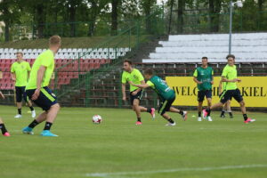 15.06.2017 Kielce. Trening Szwedów. / Marzena Mąkosa / Radio Kielce