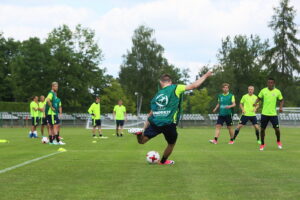 15.06.2017 Kielce. Trening Szwedów. / Marzena Mąkosa / Radio Kielce