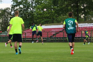 15.06.2017 Kielce. Trening Szwedów. / Marzena Mąkosa / Radio Kielce