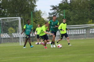 15.06.2017 Kielce. Trening Szwedów. / Marzena Mąkosa / Radio Kielce