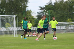 15.06.2017 Kielce. Trening Szwedów. / Marzena Mąkosa / Radio Kielce