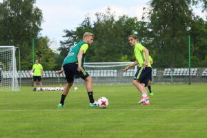 15.06.2017 Kielce. Trening Szwedów. / Marzena Mąkosa / Radio Kielce