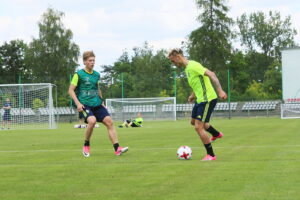 15.06.2017 Kielce. Trening Szwedów. / Marzena Mąkosa / Radio Kielce