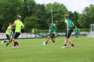 15.06.2017 Kielce. Trening Szwedów. / Marzena Mąkosa / Radio Kielce