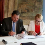 30.06.2017 Kielce. Miliony na wsparcie świętokrzyskich firm i dziedzictwo kulturowe. / Marzena Mąkosa / Radio Kielce