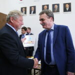 21.06.2017 Kielce. Spotkanie prezydenta Kielc z przedstawicielami UEFA. / Marzena Mąkosa / Radio Kielce