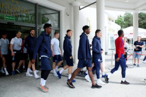 23.06.2017 Kielce. UEFA EURO U21: Anglicy wyjechali z Kielc. / Marzena Mąkosa / Radio Kielce