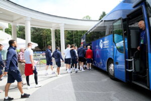 23.06.2017 Kielce. UEFA EURO U21: Anglicy wyjechali z Kielc. / Marzena Mąkosa / Radio Kielce