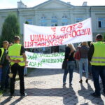 23.06.2017 Kielce. Stop niedofinansowaniu psychiatrii. / Marzena Mąkosa / Radio Kielce