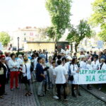 23.06.2017 Kielce. Stop niedofinansowaniu psychiatrii. / Marzena Mąkosa / Radio Kielce