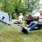 27.06.2017 Kielce. "Stacja Wakacje" - wspólny trening z trenerami fitness klubu JATOMI. / Marzena Mąkosa / Radio Kielce