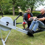 27.06.2017 Kielce. "Stacja Wakacje" - wspólny trening z trenerami fitness klubu JATOMI. / Marzena Mąkosa / Radio Kielce