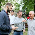 27.06.2017 Kielce. "Stacja Wakacje" - wspólny trening z trenerami fitness klubu JATOMI. / Marzena Mąkosa / Radio Kielce