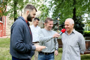 27.06.2017 Kielce. "Stacja Wakacje" - wspólny trening z trenerami fitness klubu JATOMI. / Marzena Mąkosa / Radio Kielce