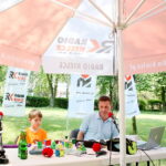 28.06.2017 Kielce. "Stacja Wakacje" - Wspólne układanie Kostki Rubika. / Marzena Mąkosa / Radio Kielce