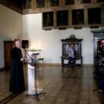 02.06.2017 Kielce. Wernisaż wystawy "Pielgrzym Tysiąclecia" w Pałacu Biskupów Krakowskich / Marzena Mąkosa / Radio Kielce